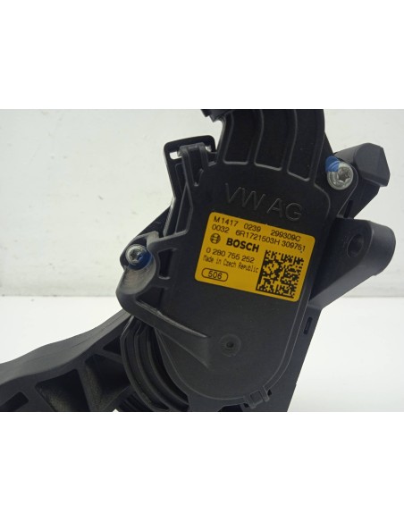Recambio de potenciometro pedal para skoda rapid active referencia OEM IAM 6R1721503H  