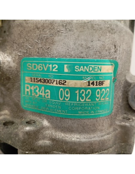 Recambio de compresor aire acondicionado para opel astra g berlina 2.0 dti referencia OEM IAM 09132922  