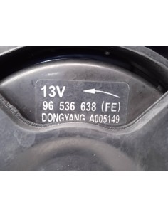 Recambio de electroventilador para chevrolet kalos 1.2 cat referencia OEM IAM 96536638   2