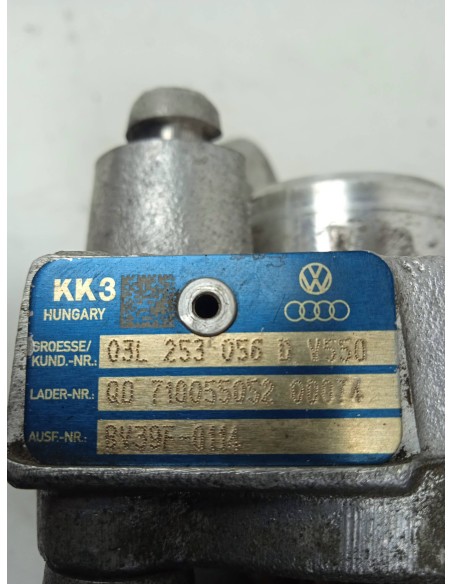 Recambio de turbocompresor para skoda rapid active referencia OEM IAM 03L253056D  