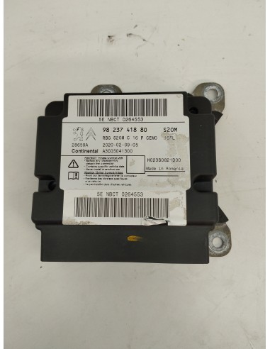 Recambio de centralita airbag para ds 7 crossback e-tense 4x4 so chic referencia OEM IAM 9823741880  