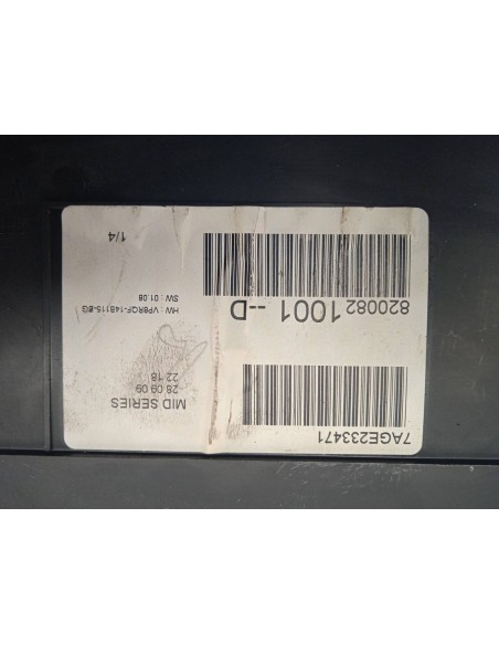 Recambio de cuadro instrumentos para renault clio iii 1.5 dci diesel referencia OEM IAM 8200821001D  
