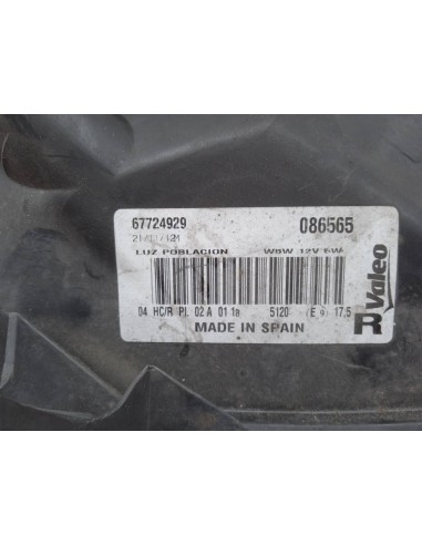 Recambio de faro derecho para ford ka (ccq) 1.3 cat referencia OEM IAM 67724920  
