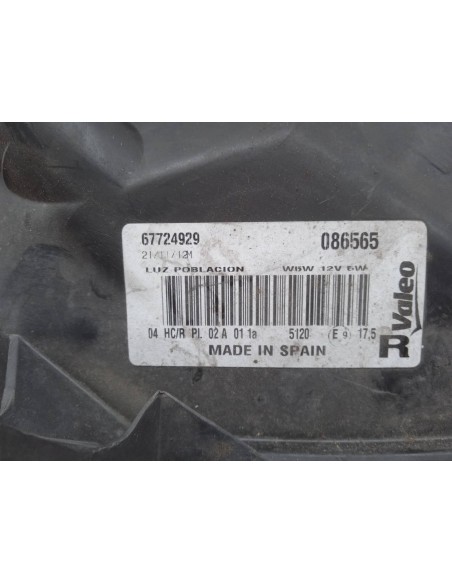 Recambio de faro derecho para ford ka (ccq) 1.3 cat referencia OEM IAM 67724920  
