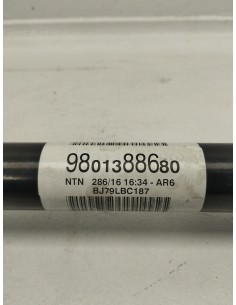 Recambio de transmision delantera derecha para citroën c3 live edition referencia OEM IAM 9801388680   2