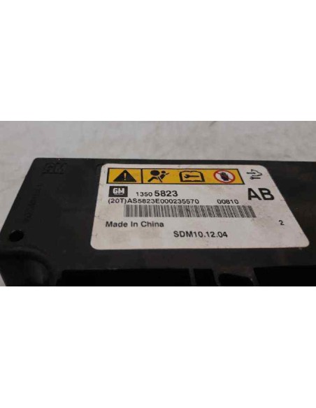 Recambio de centralita airbag para chevrolet cruze referencia OEM IAM 13505823  