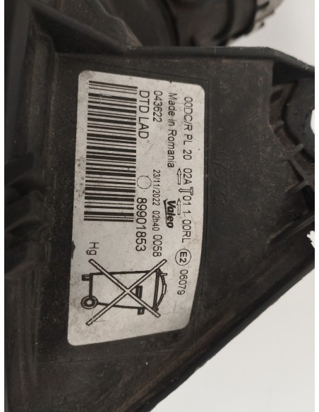 Recambio de faro derecho para renault laguna iii initiale referencia OEM IAM 89901853 XENON SIN CENTRALITA DE XENON