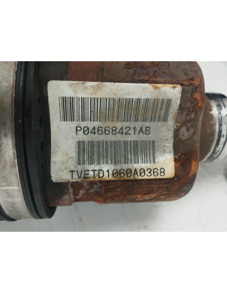 Recambio de transmision delantera izquierda para chrysler pt cruiser (pt) 2.0 16v cat referencia OEM IAM 4668421AB  