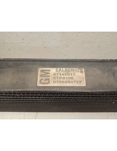 Recambio de intercooler para opel frontera b 2.2 16v dti referencia OEM IAM 97142017  