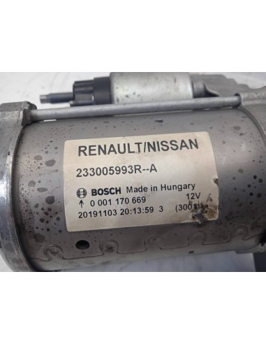 Recambio de motor arranque para renault clio v intens referencia OEM IAM 0001170669  