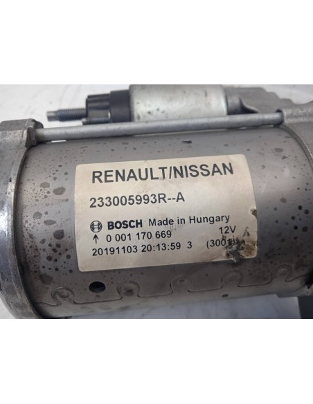 Recambio de motor arranque para renault clio v intens referencia OEM IAM 0001170669  