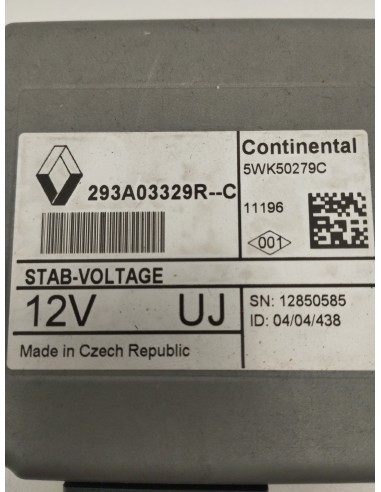 Recambio de modulo electronico para renault scenic iii dynamique referencia OEM IAM 293A03329R  