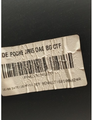 Recambio de guantera para renault scenic iii dynamique referencia OEM IAM 681080024R  