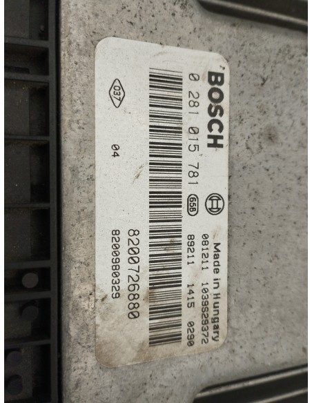 Recambio de centralita motor uce para renault laguna iii initiale referencia OEM IAM 8200726880  