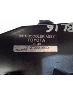 Recambio de intercooler para toyota yaris 1.4 turbodiesel cat referencia OEM IAM JD1270000930   2