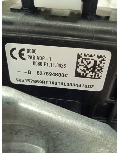 Recambio de kit airbag para renault clio v intens referencia OEM IAM COMPLETO  