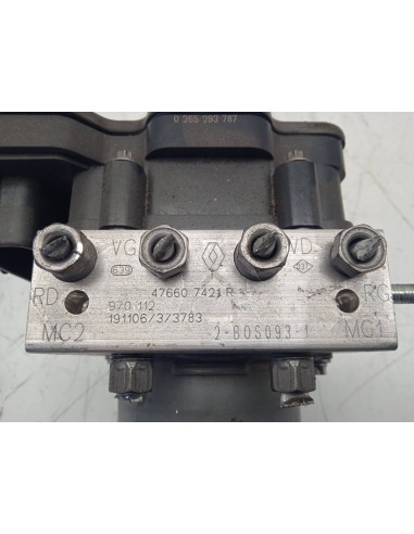 Recambio de abs para renault clio v intens referencia OEM IAM 476607421R  