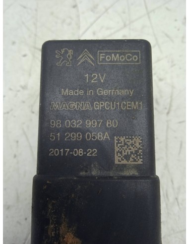 Recambio de rele para peugeot 308 active referencia OEM IAM 9803299780  