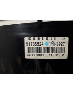 Recambio de cuadro instrumentos para fiat croma (194) 1.9 jtd 16v cat referencia OEM IAM 51735924   2