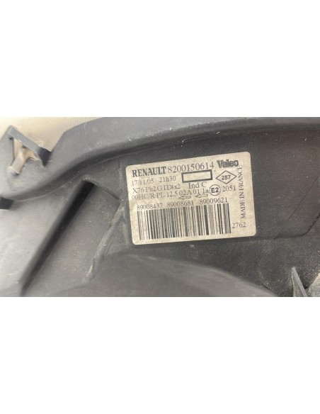 Recambio de faro izquierdo para renault kangoo (f/kc0) 1.5 dci diesel referencia OEM IAM 8200150614  