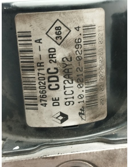 Recambio de abs para renault laguna iii initiale referencia OEM IAM 476602071R  