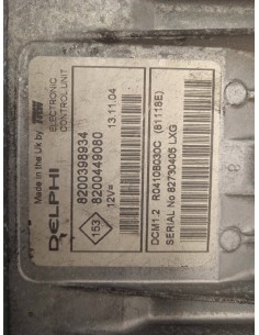 Recambio de centralita motor uce para renault modus 1.5 dci diesel referencia OEM IAM 8200398934   2