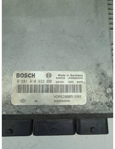 Recambio de centralita motor uce para opel vivaro referencia OEM IAM 0281010632  0