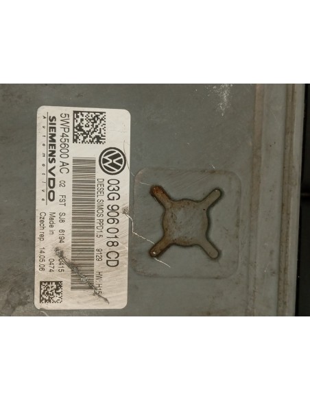 Recambio de centralita motor uce para volkswagen passat variant (3c5) highline referencia OEM IAM 03G906018CD  