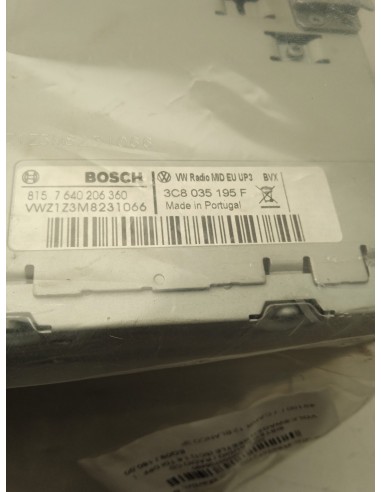Recambio de sistema audio / radio cd para volkswagen beetle (5c1) 1.6 tdi dpf referencia OEM IAM 3C8035195F  