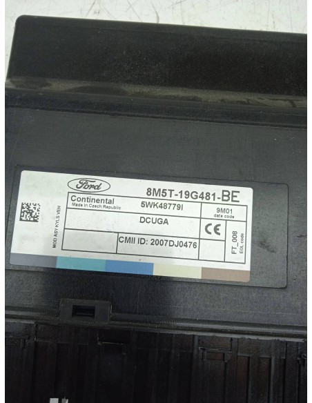 Recambio de modulo electronico para ford kuga (cbv) 2.0 tdci cat referencia OEM IAM 8M5T19G481BE  