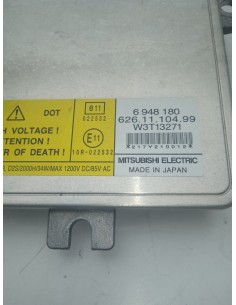 Recambio de centralita faros xenon para bmw serie 3 berlina (e90) 320d referencia OEM IAM 6261110499   2