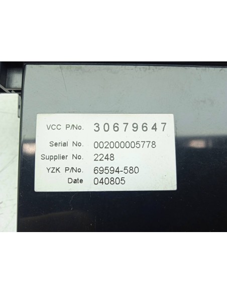 Recambio de pantalla multifuncion para volvo v50 familiar 1.8 cat referencia OEM IAM 30679647  