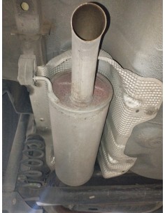 Recambio de tubo escape trasero para skoda fabia combi (5j5) 1.6 tdi referencia OEM IAM 6Q0120A  