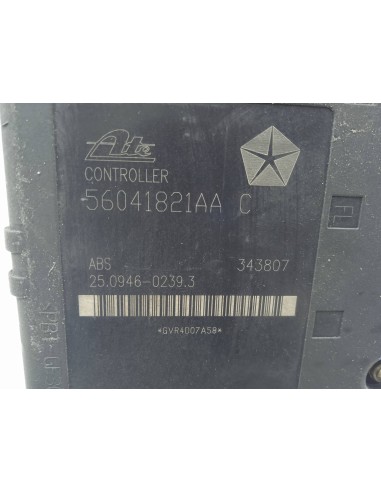 Recambio de abs para chrysler jeep gr.cherokee (wj/wg) 2.7 crd cat referencia OEM IAM P56044300AC  