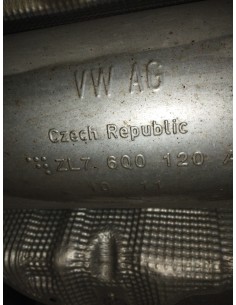 Recambio de tubo escape trasero para skoda fabia combi (5j5) 1.6 tdi referencia OEM IAM 6Q0120A   2