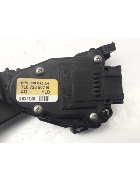 Recambio de potenciometro pedal para audi q7 (4l) 3.0 v6 24v tdi referencia OEM IAM 7L0723507B  