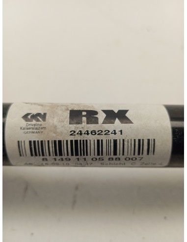Recambio de transmision delantera derecha para opel zafira b 1.6 16v cat referencia OEM IAM 24462241  