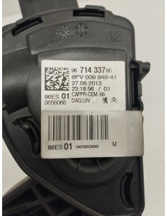 Recambio de potenciometro pedal para peugeot 208 1.6 16v hdi fap referencia OEM IAM 9671433780   2