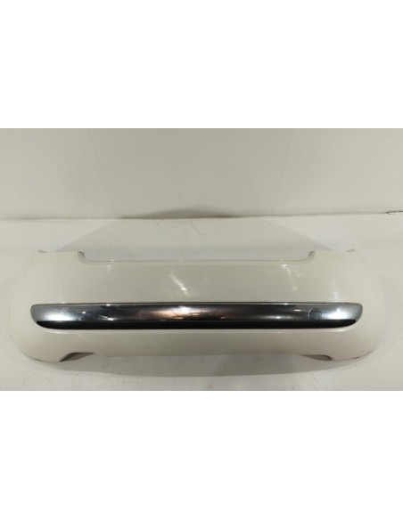 Recambio de paragolpes trasero para fiat 500 referencia OEM IAM 71777639 COLOR BLANCO 