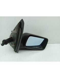 Recambio de retrovisor derecho para alfa romeo 145 1.6 cat referencia OEM IAM 01704358700 MANUAL COLOR NEGRO