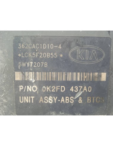 Recambio de abs para kia carens (un) 2.0 crdi referencia OEM IAM 0K2FD437A0  
