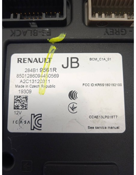 Recambio de modulo electronico para renault clio v intens referencia OEM IAM 284B19561R  