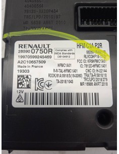 Recambio de modulo electronico para renault clio v intens referencia OEM IAM 285900750R   2