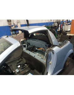 Recambio de techo electrico para opel tigra twin top enjoy referencia OEM IAM 5188654 SIN MOTOR COLOR AZUL CLARO 2