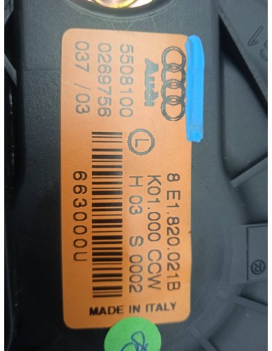 Recambio de motor calefaccion para audi a4 berlina (8e) 1.9 tdi referencia OEM IAM 8E1820021B  
