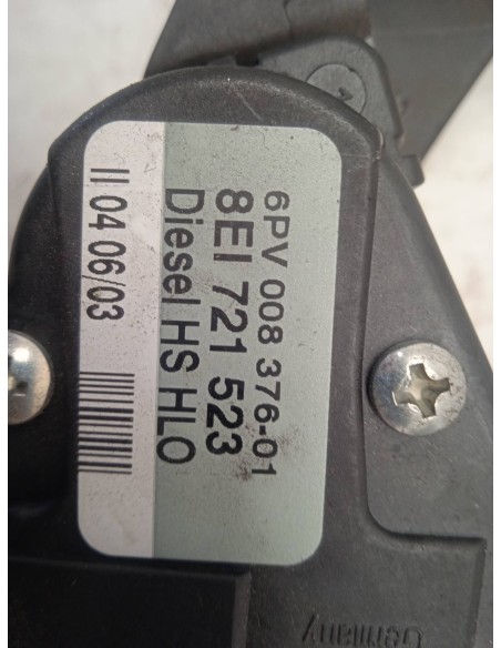 Recambio de potenciometro pedal para audi a4 berlina (8e) 1.9 tdi referencia OEM IAM 8E1721523  