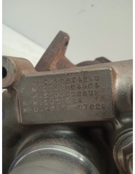 Recambio de turbocompresor para renault grand modus 1.2 16v referencia OEM IAM 8200864964  