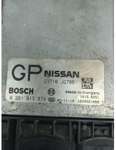 Recambio de centralita motor uce para nissan x-trail (t31) 2.0 dci turbodiesel cat referencia OEM IAM 23710JG78B   2