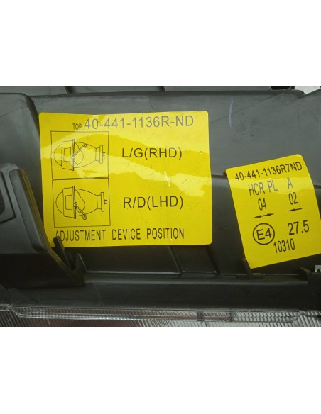 Recambio de faro derecho para audi a4 avant (b5) referencia OEM IAM  FASE II 