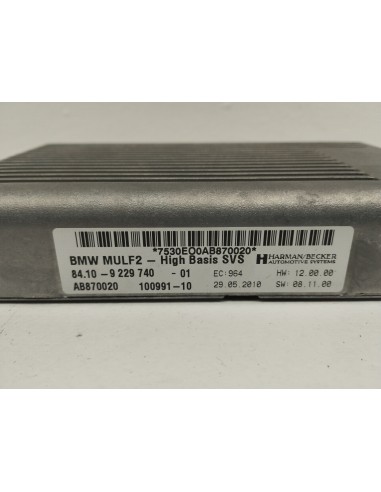 Recambio de modulo electronico para bmw serie 5 lim. (f10) 520d referencia OEM IAM 84109229740  